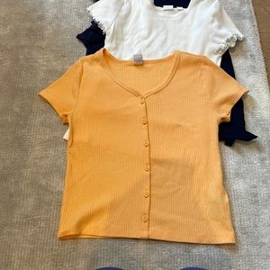 Gap & Old Navy Girls Tops (3 tops)